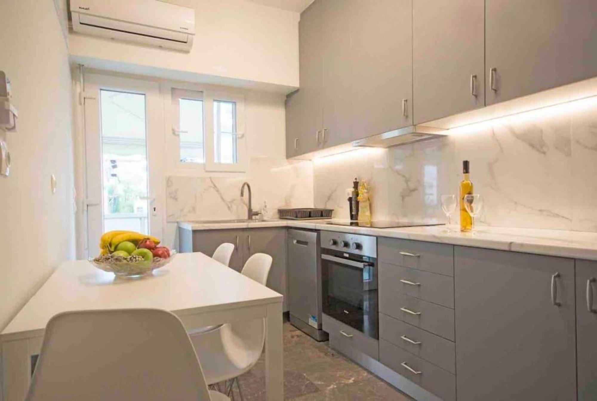 Alkuoni Lux Flat At Pfaliro Athena Bagian luar foto